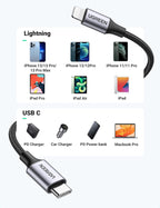 Ugreen 20W USB C to Lightning Cable - UGREEN