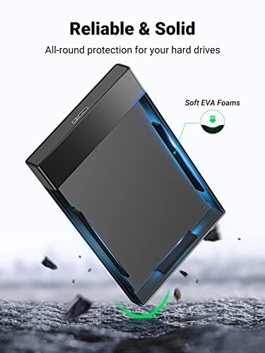 UGREEN 2.5 Inch Hard Drive Enclosure SATA HDD Caddy External USB 3.0 Hard Disk Case - UGREEN