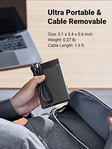 UGREEN 2.5 Inch Hard Drive Enclosure SATA HDD Caddy External USB 3.0 Hard Disk Case - UGREEN