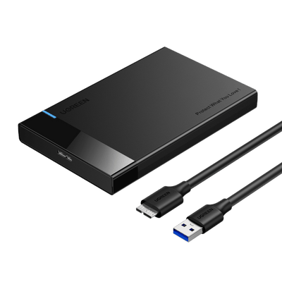 UGREEN 2.5 Inch Hard Drive Enclosure SATA HDD Caddy External USB 3.0 Hard Disk Case