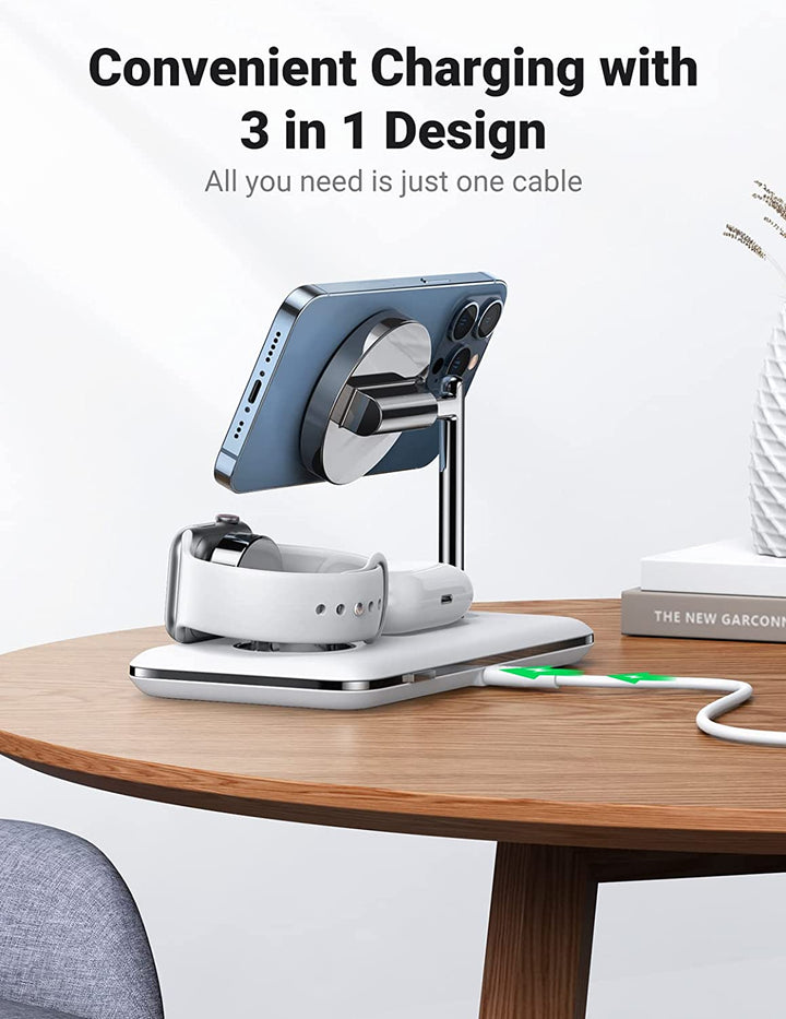 Ugreen 3-in-1 MagSafe Wireless Charging Station – UGREEN