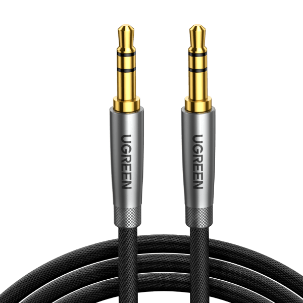 UGREEN Cable Divisor Auriculares, Audio Estéreo Jack 3.5 Splitter Nylon  Trenzado, Adaptador 3.5 mm Macho a 2 x 3.5 mm Hembra para Auriculares