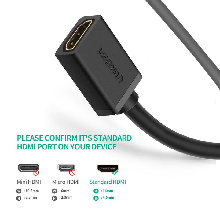Ugreen Hdmi Cable 4k 60hz, Hdmi 2.1 Extension Cable