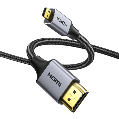 Câble Ugreen 4K 60 Hz Micro HDMI 2.0 vers HDMI 