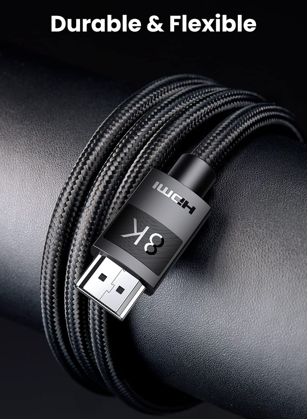 UGREEN 8K HDMI 2.1 Cable Ultra HD 8K@60Hz 4K@120Hz High Speed 48Gbps - UGREEN