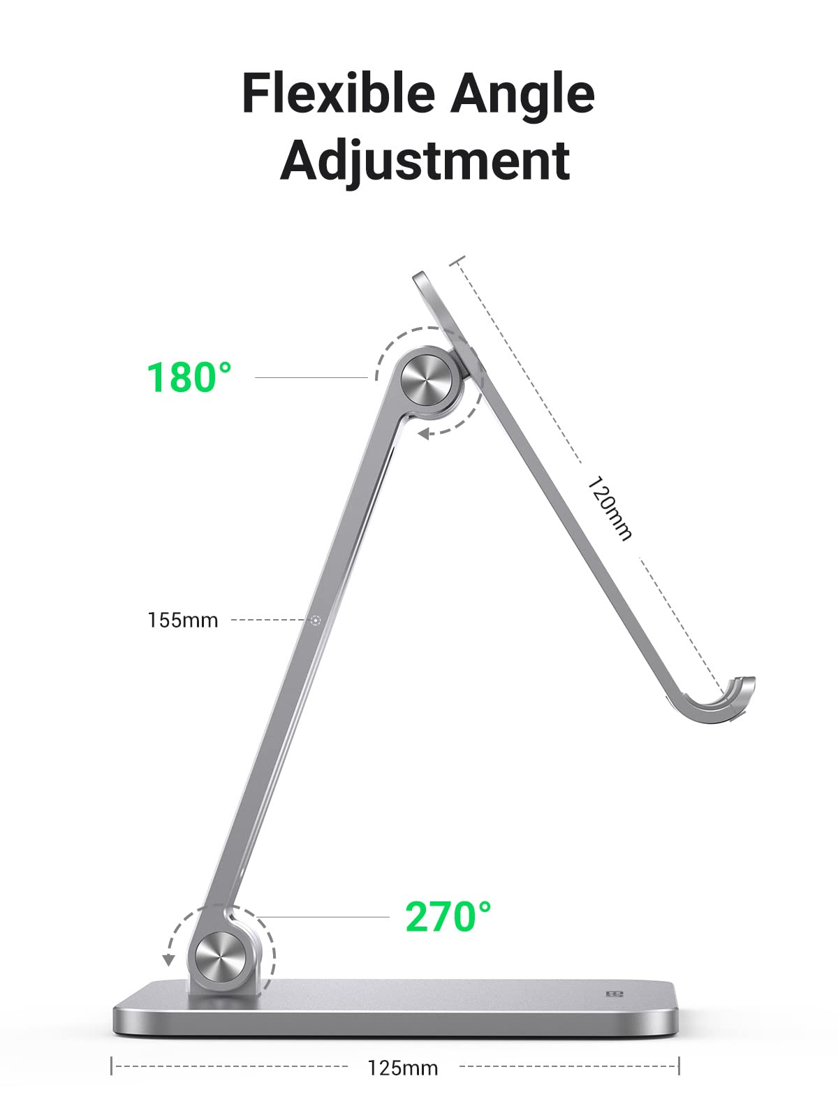 Ugreen Aluminum Adjustable Tablet Stand - UGREEN