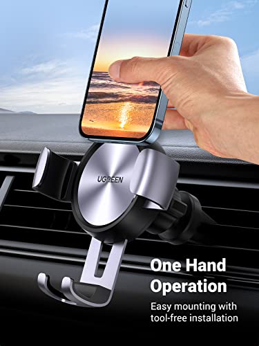 UGREEN Car Phone Holder Gravity Air Vent Auto Lock - UGREEN