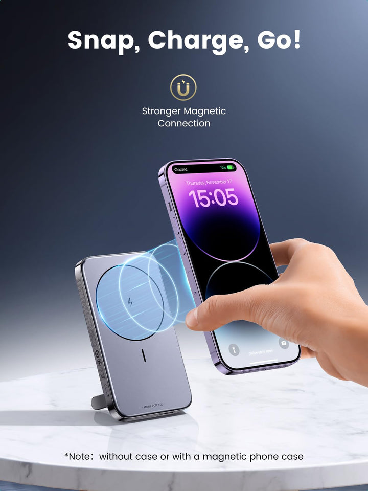 UGREEN Magnetic Power Bank 10000mAh with Foldable Stand UGREEN EU