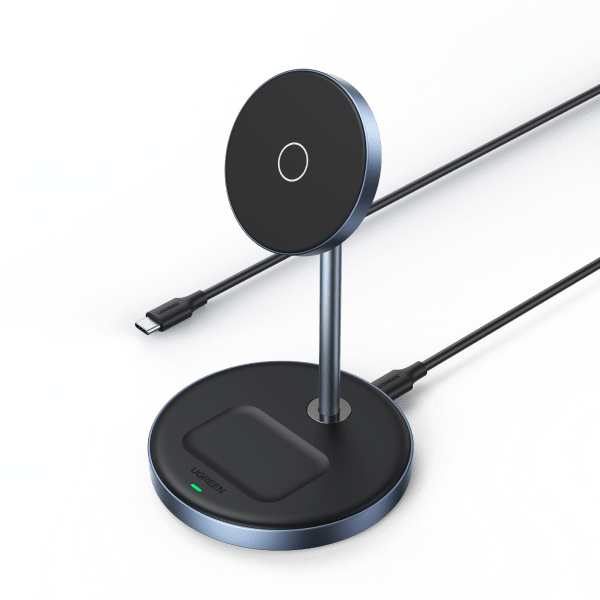 UGREEN iPhone and AirPods 2-in-1 Magnetic Wireless Charging Station - UGREEN