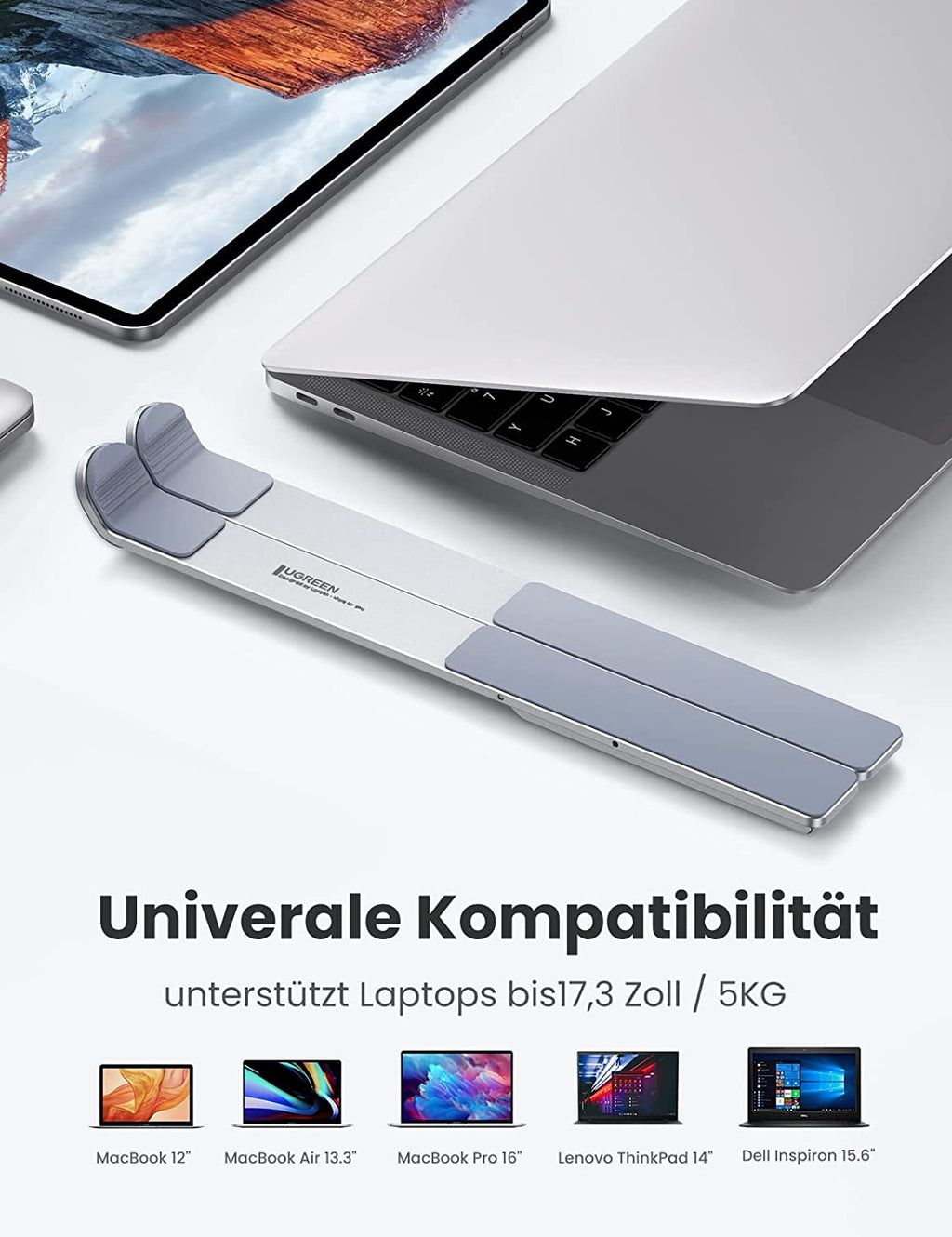 UGREEN Laptop Stand for Desk Adjustable - UGREEN