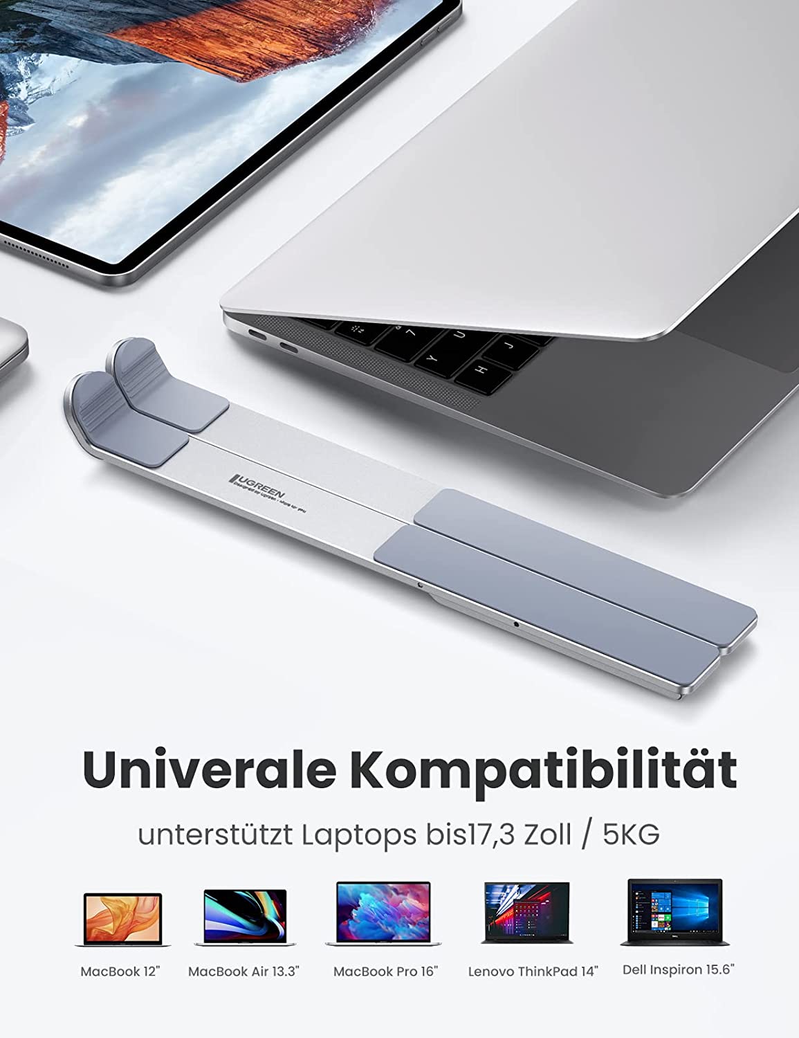 UGREEN Laptop Stand for Desk Adjustable - UGREEN