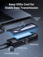 Ugreen M.2 NVMe 10 Gbps SSD Enclosure - UGREEN