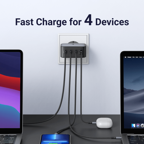 Ugreen Nexode Chargeur 100W avec 2 Ports USB-C PD Compatible avec MacBook  Pro, Galaxy S23 Ultra, à prix pas cher