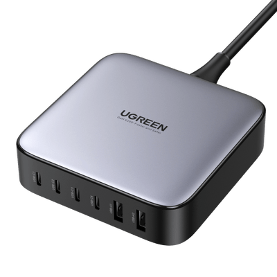 Chargeur Ugreen Nexode 200W USB C GaN-chargeur de bureau 6 ports