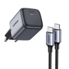 UGREEN Nexode 20W USB C Ladegerät PD 3.0 PPS Ladestecker+60W USB-C Ladekabel(1m) - UGREEN