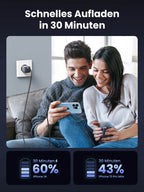 UGREEN Nexode 20W USB C Ladegerät PD 3.0 PPS Ladestecker+60W USB-C Ladekabel(1m) - UGREEN