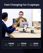 Ugreen Nexode 300W GaN Wall USB-C Charger 5 Ports - UGREEN