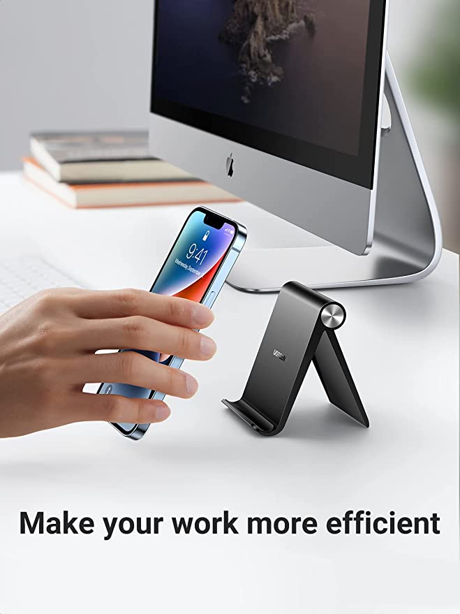 UGREEN Phone Stand for Desk Adjustable Mobile Desktop Holder - UGREEN