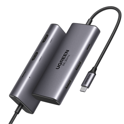 UGREEN Revodok Pro 109 9-in-1 USB-C Hub (10Gbps USB 3.2, 4K@60Hz UGREEN Revodok Pro 109 9-in-1 USB-C Hub (10Gbps USB 3.2, 4K@60Hz
