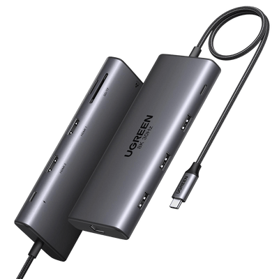 Ugreen Revodok Pro 210 10-in-1 USB-C Hub (Dual HDMI 4K@60Hz, 100W PD)