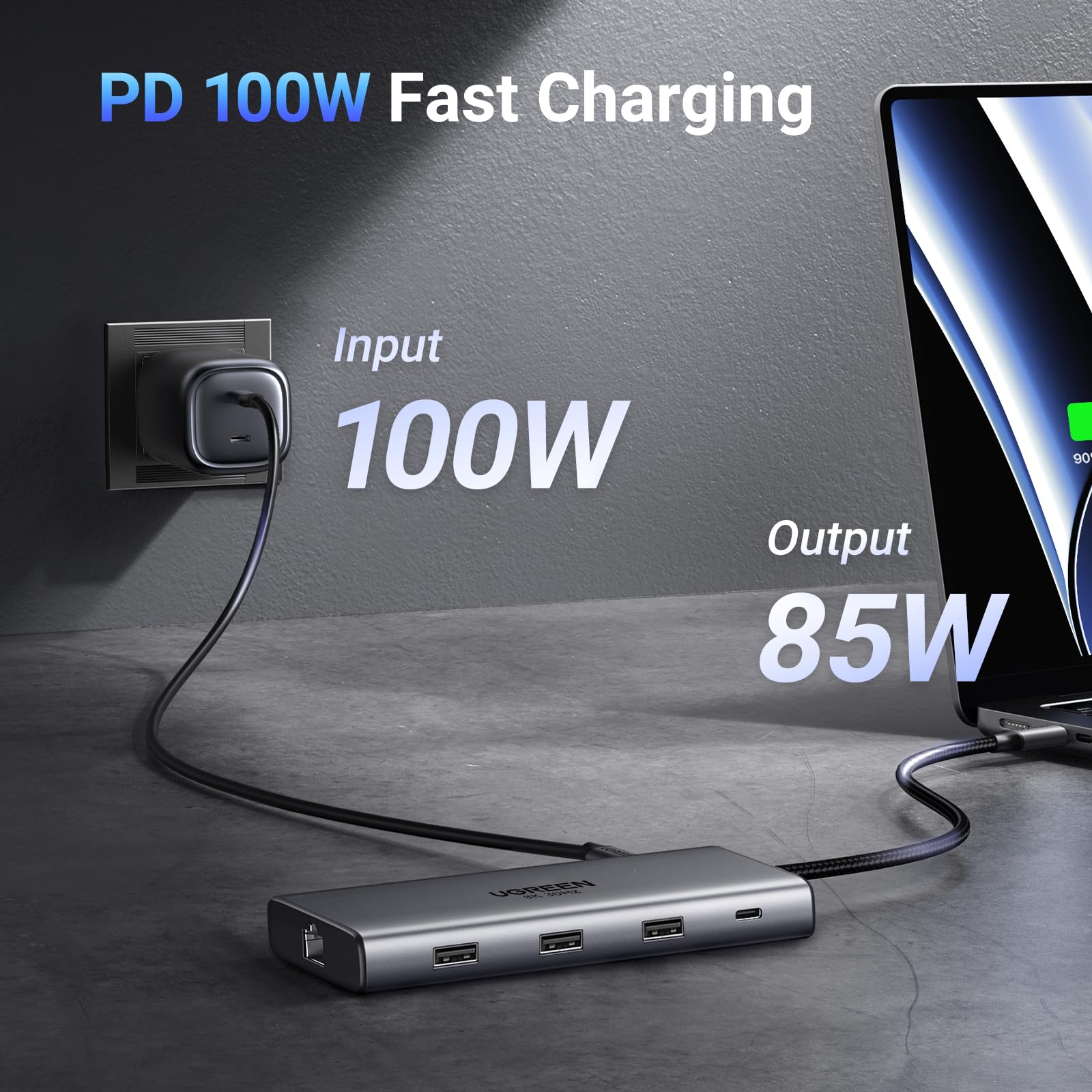 PD 100W Fast Charging