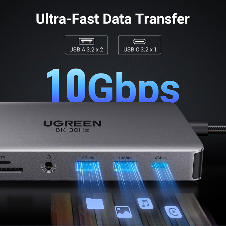 Ugreen Revodok Pro 211 11-in-1 USB-C Hub - UGREEN