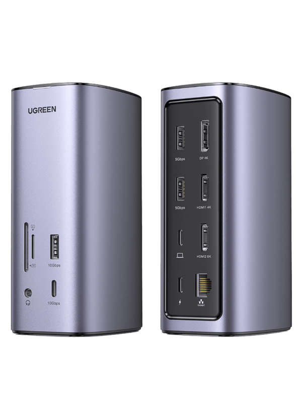 Ugreen Revodok Pro 312 Triple Display 12-in-1 USB C 8K Universal Docking Station - UGREEN