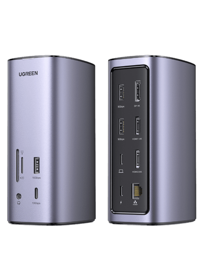 Ugreen Triple Display 12-in-1 USB C 8K universeel dockingstation