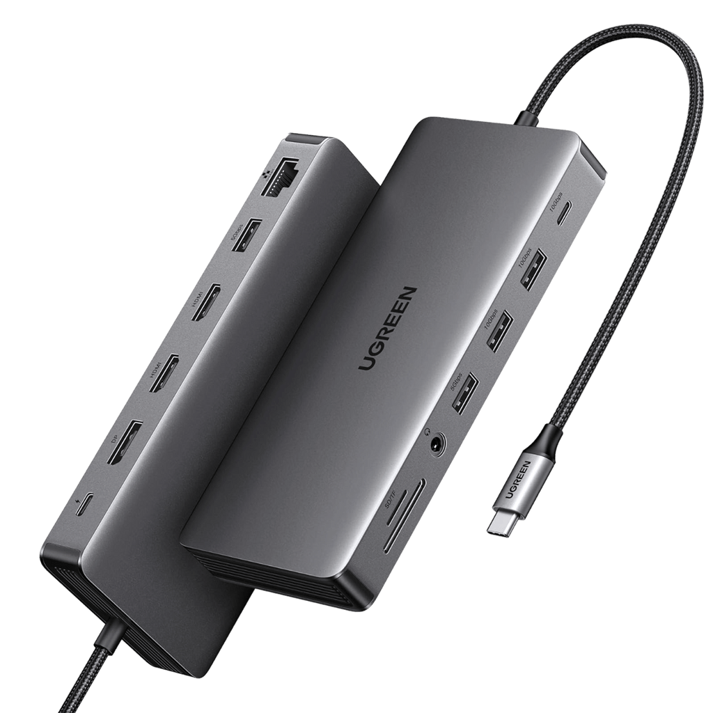 UGREEN Revodok Pro 313 13-in-1 Triple Display Docking Station UGREEN Revodok Pro 313 13-in-1 Triple Display Docking Station