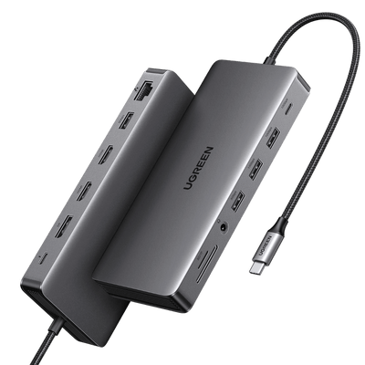 UGREEN Revodok Pro 109 9-in-1 USB-C Hub (10Gbps USB 3.2, 4K@60Hz UGREEN Revodok Pro 109 9-in-1 USB-C Hub (10Gbps USB 3.2, 4K@60Hz