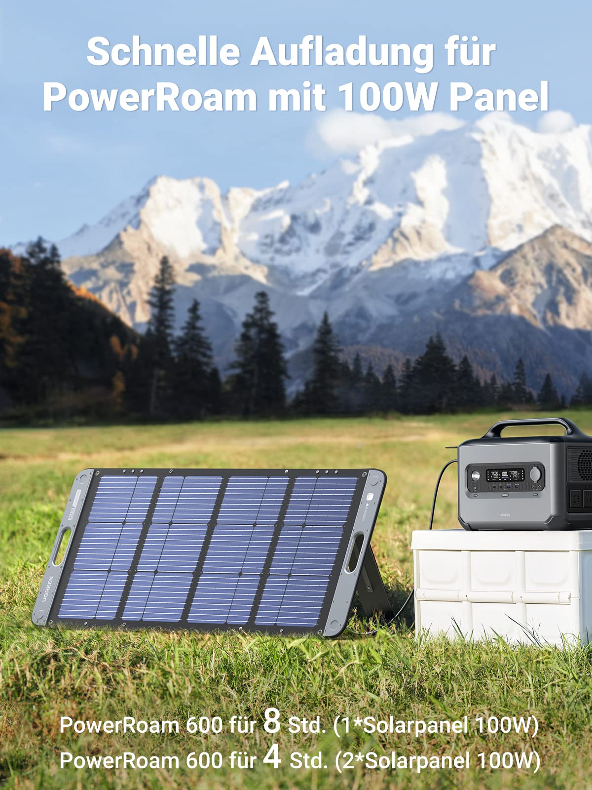 Eminchu Opvouwbare Zonnepaneeloplader, Draagbaar Zonnepaneel van 100 W, Controller USB A TYPE C DC5521 Uitgang IP65 Stroomback-uppaneel, Ideaal voor Kamperen en Wandelen Eminchu Opvouwbare Zonnepaneeloplader, Draagbaar Zonnepaneel van 100 W, Controller USB A TYPE C DC5521 Uitgang IP65 Stroomback-uppaneel, Ideaal voor Kamperen en Wandelen