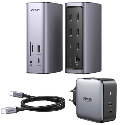 Buy UGREEN 80133 10 In 1 USB Hub With Ethernet, 4k HDMI Multifunctional  Adapter(Space Gray) Online at Best Prices in India - JioMart.