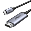 UGREEN USB C auf HDMI Kabel 4K 60Hz 2m Thunderbolt 3/USB C 3.1 HDMI Kabel UHD Geflochten-Aluminium - UGREEN