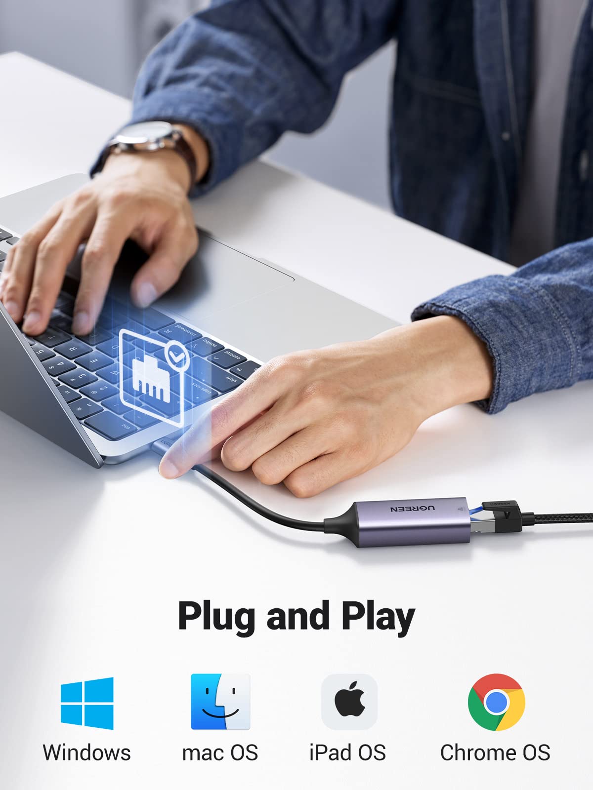 Ugreen USB C to Ethernet Adapter - UGREEN