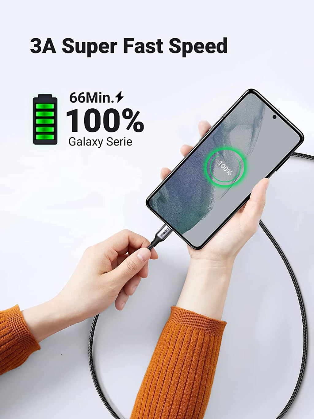 UGREEN USB C to USB C Cable 60W - UGREEN