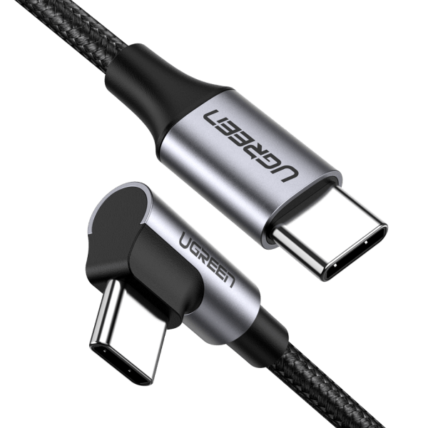 UGREEN USB C to USB C Cable 60W Right Angle - UGREEN