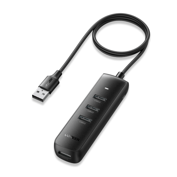 UGREEN USB Hub 3.0, 4 Port USB Extender with 1M Long Cable - UGREEN