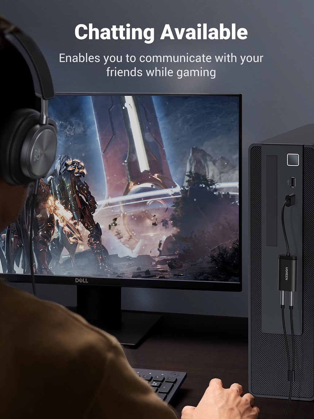 Ugreen USB to 3.5mm Headphone Audio Adapter - UGREEN