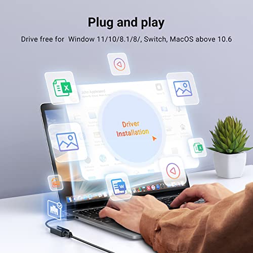 UGREEN USB to Ethernet Adapter RJ45 Wired LAN Adapter - UGREEN